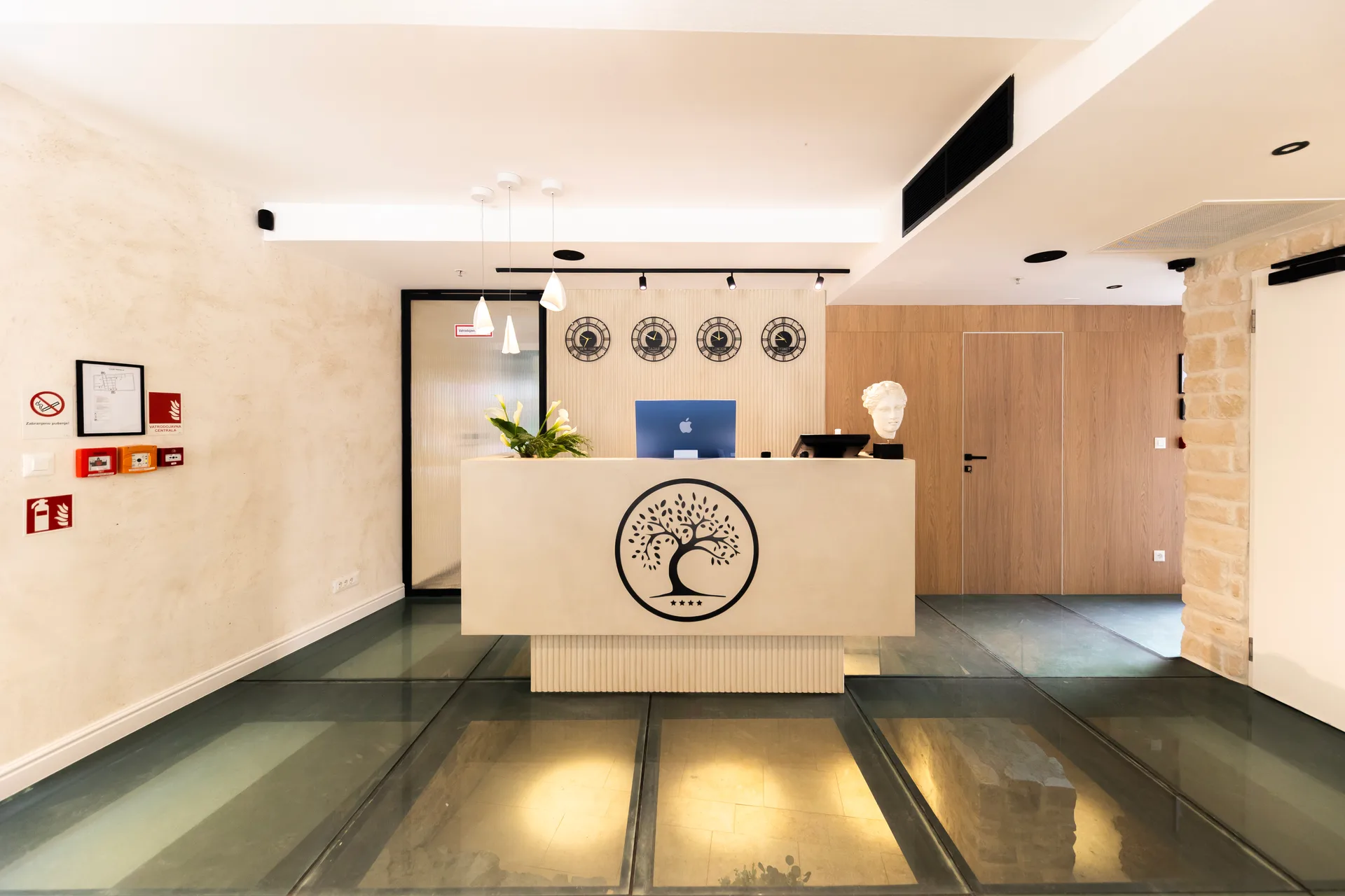 Hotel entrance